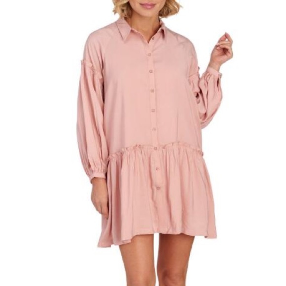 Free people babydoll dress (runs large)